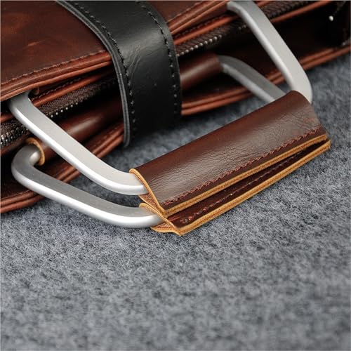 Leather Briefcase for Women Business Briefcase Male Crossbody Shoulder Bag Men Laptop Bag Man Handbag Briefcases4