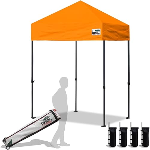 Miniatura 27 de Eurmax Toldo plegable para tienda de campaña de 10 x 10 pies, montura instantánea, uso comercial, con resistente bolsa con ruedas Blanco,Azul,Rojo