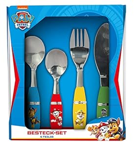P:Os 33789 Paw Patrol Kinderbesteckset, 4-teilig