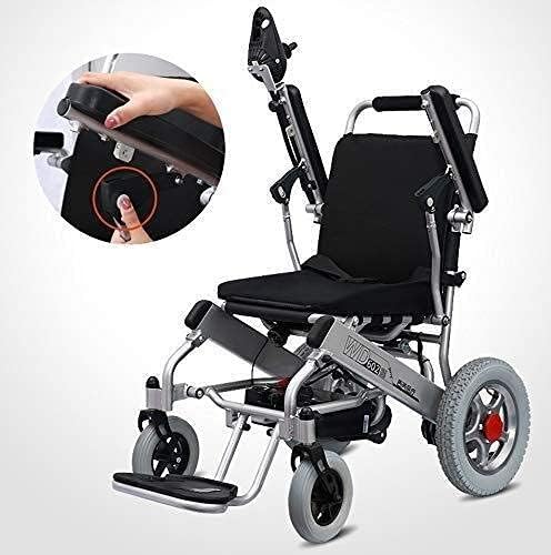 Miniatura 6 de NEOCHY Silla de ruedas portátil de moda silla de ruedas plegable silla de ruedas de viaje ultraligera móvil inteligente batería de iones de litio de