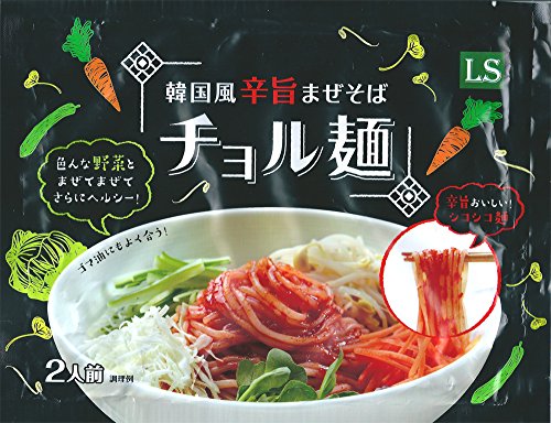 Halla チョル麺 韓国風辛旨まぜそば 2人前 Halla チョル麺 韓国風辛旨まぜそば 2人前