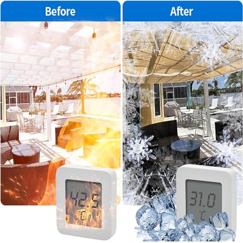 Auvent pare-soleil rétractable et imperméable pour pergola extérieure