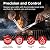 Kaluns BBQ Accessories, Complete Grill Set Dad Gifts for Fathers Day, 40 Pcs Premium Heavy Duty Stainless Steel Barbecue Grill Accessories for Outdoor Grill Gifts for Men Dad