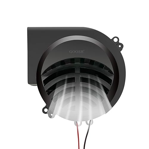 GOOSH Ventilador DC sin escobillas para decoraciones inflables de repuesto 12V0.6A modelo 7530