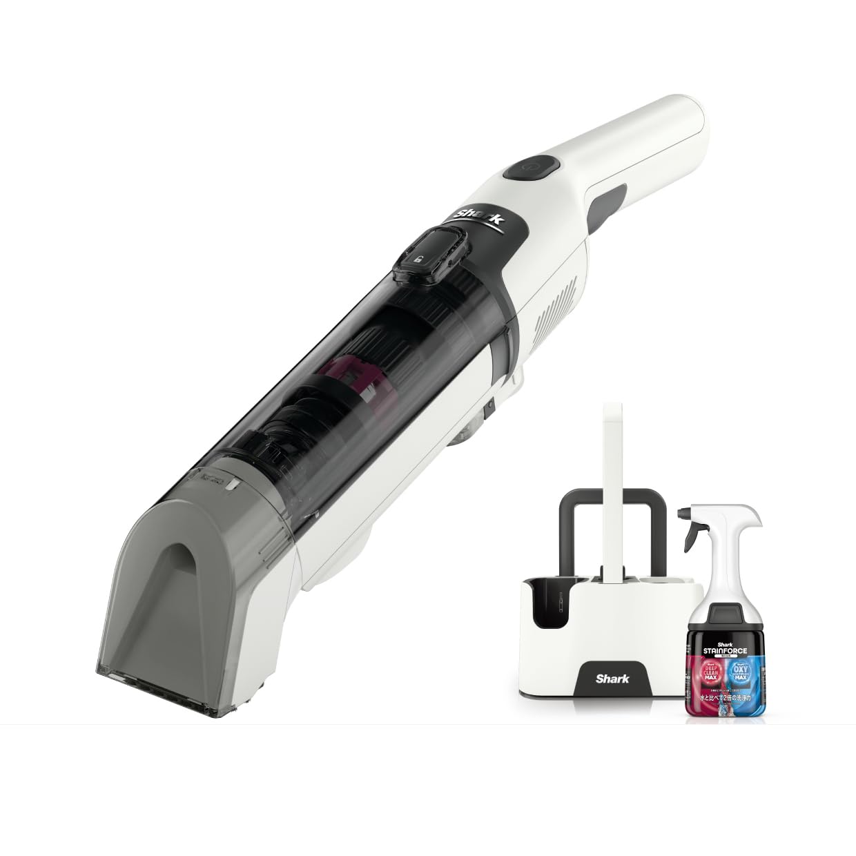 【Amazon.co.jp限定】 Shark シャーク 充電式 シミ取りクリーナ…