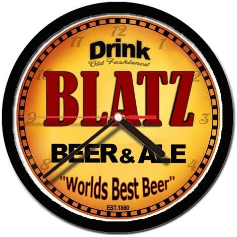 BLATZ beer and ale cerveza wall clock