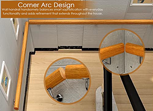 Support de main courante intérieur extérieur avec kit de fixation