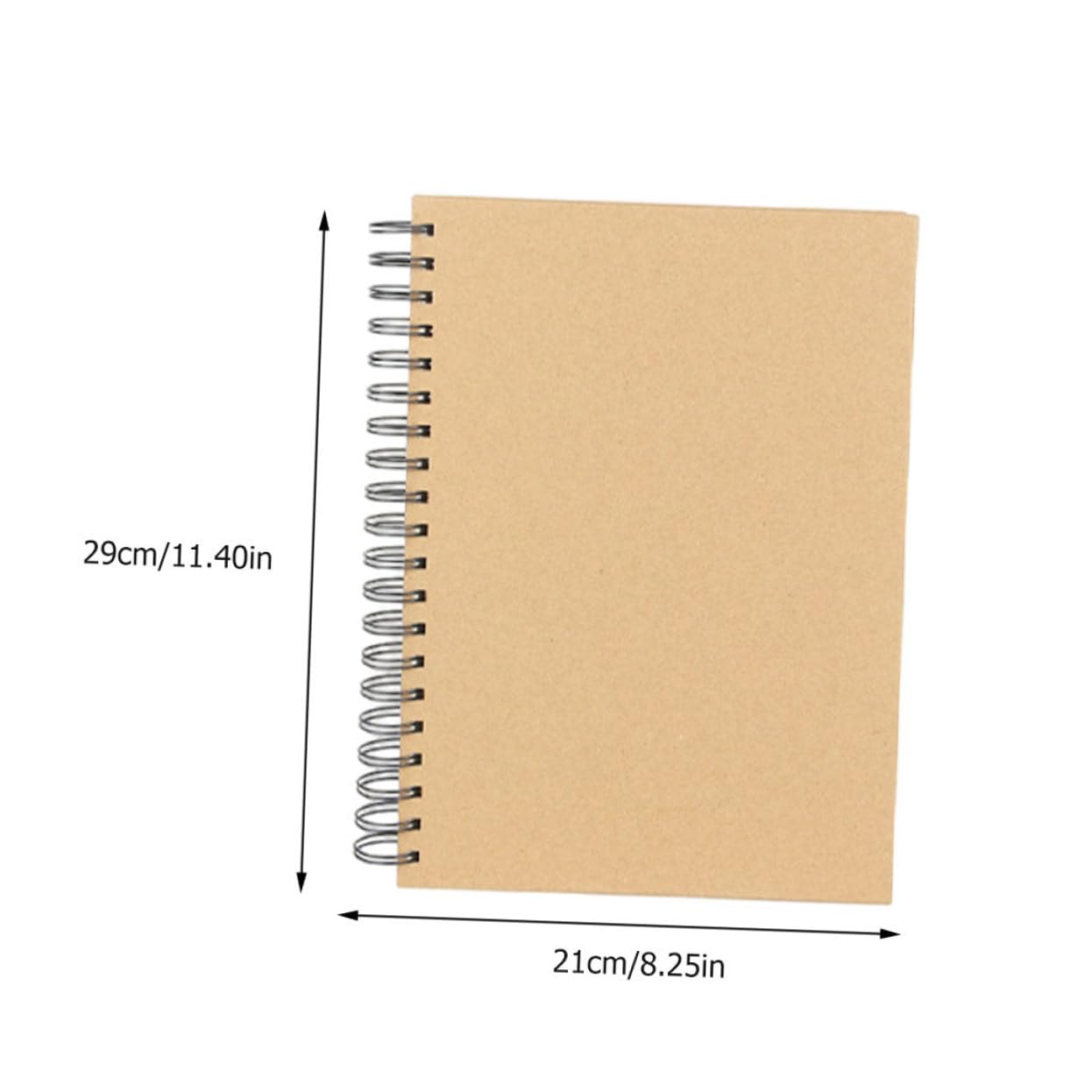 Hemobllo 1pezzi Blocco da Disegno Rilegatura Spirale Spessi per Pittura e Disegno Pagina Aperta per Scrittura Creativa e Schizzi