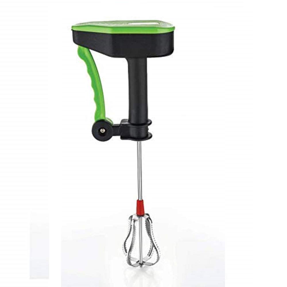 Plastic Curd Maker Milkshake Lassi Butter Milk Mixer Hand Blender Egg and Cream Beater (Multicolour)-picture-12