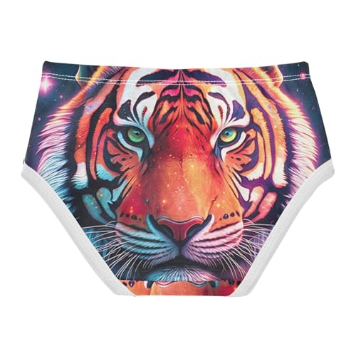 Personalized Girls Underwear Toddler 2t Cotton Girl Panties Cute Colorful Tiger Briefs Undies Kids2