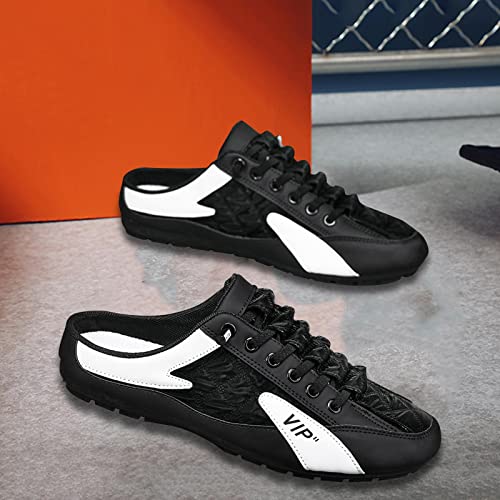 UGPLM Tênis Slip on Mule Masculino Clippers Sapatos de Caminhada Sapatos de Cadarço Tênis Moderno Se
