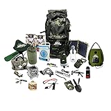 Prep Store - Quick Plus - Emergency Survival Pack - 48 Hr. Food Supply - Survival Kit - Bugout Bag - Hurricane Emergency Kit - Survival Bag - Bug Out Bag (Quick Plus Kit)
