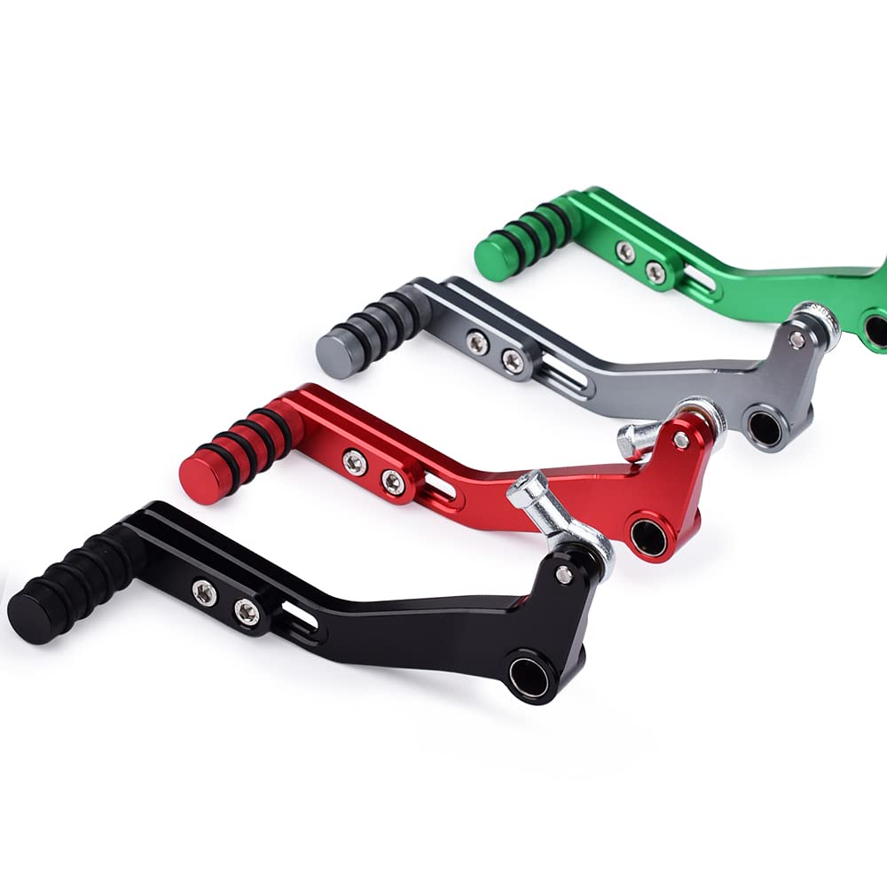 MAMXVKVZEU Schalthebel Für Ninja 400/Z400 2018-2024 - Einstellbares Fußpedal Aluminium, Grün