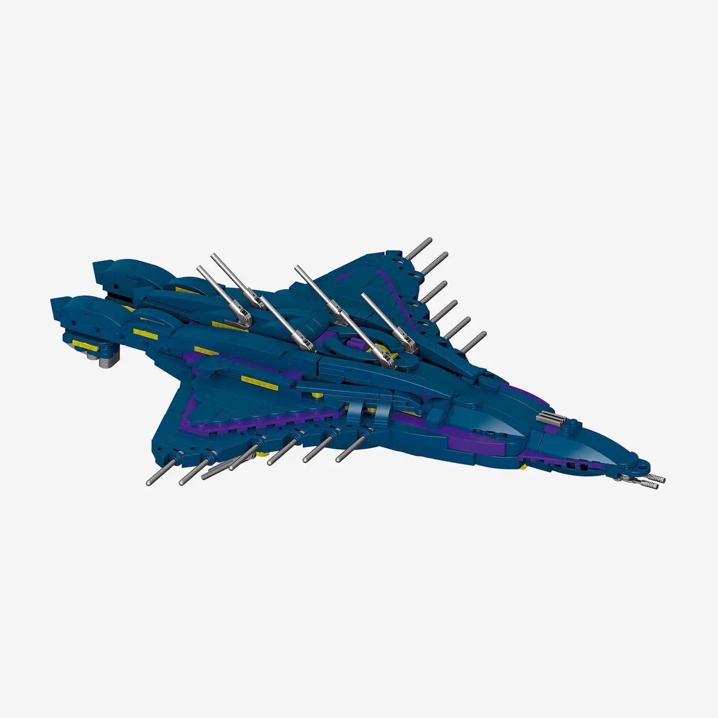 BlueBrixx Stargate Wraith Cruiser, 1037 klocki zaciskowe, model