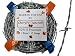 50 Feet - Real Barbed Wire - 15 Gauge 2 PT - for Crafts and Yard - Made in USA