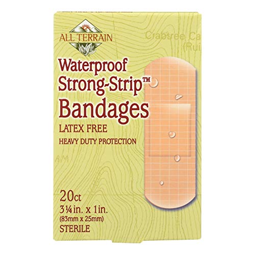 All Terrain Waterproof Strong Strips, 20 CT