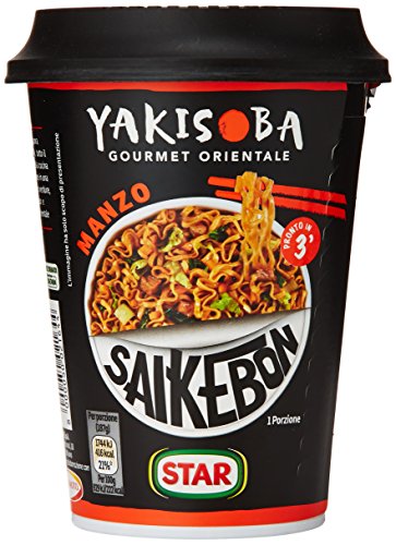 STAR saikebon yakisoba gourmet oriental con carne de res 93 gr