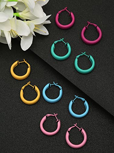Set of 5 Pairs Earrings for Women