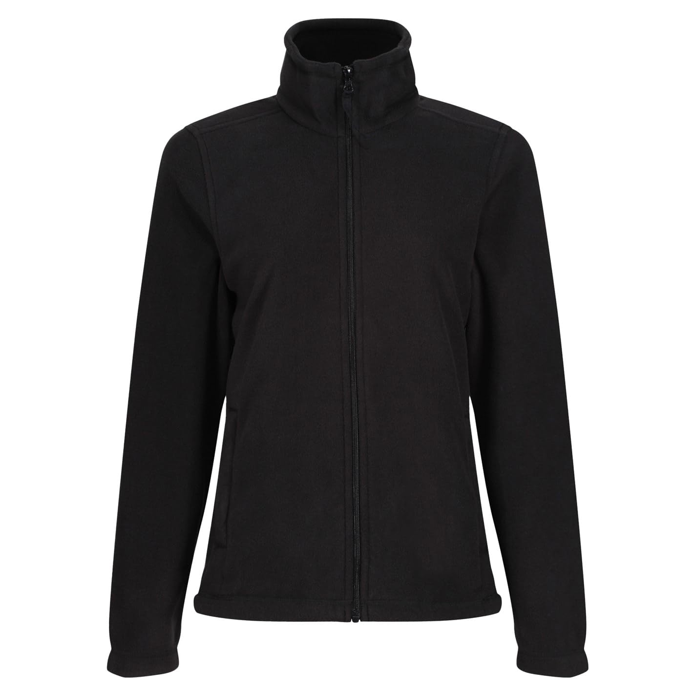 Regatta Women's Ladies Micro Full Zip Fleece Jacket, Black (Black), 18 (Manufacturer Size:18)