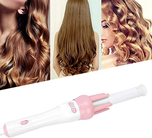 Image of Curling Iron Wand, Professional Fast Heating Hair Curler, Ceramic Curling Iron, 360 Automatic Rotating Hair Curler, Electric Hair Curler, Curling Iron, Cool Ripples