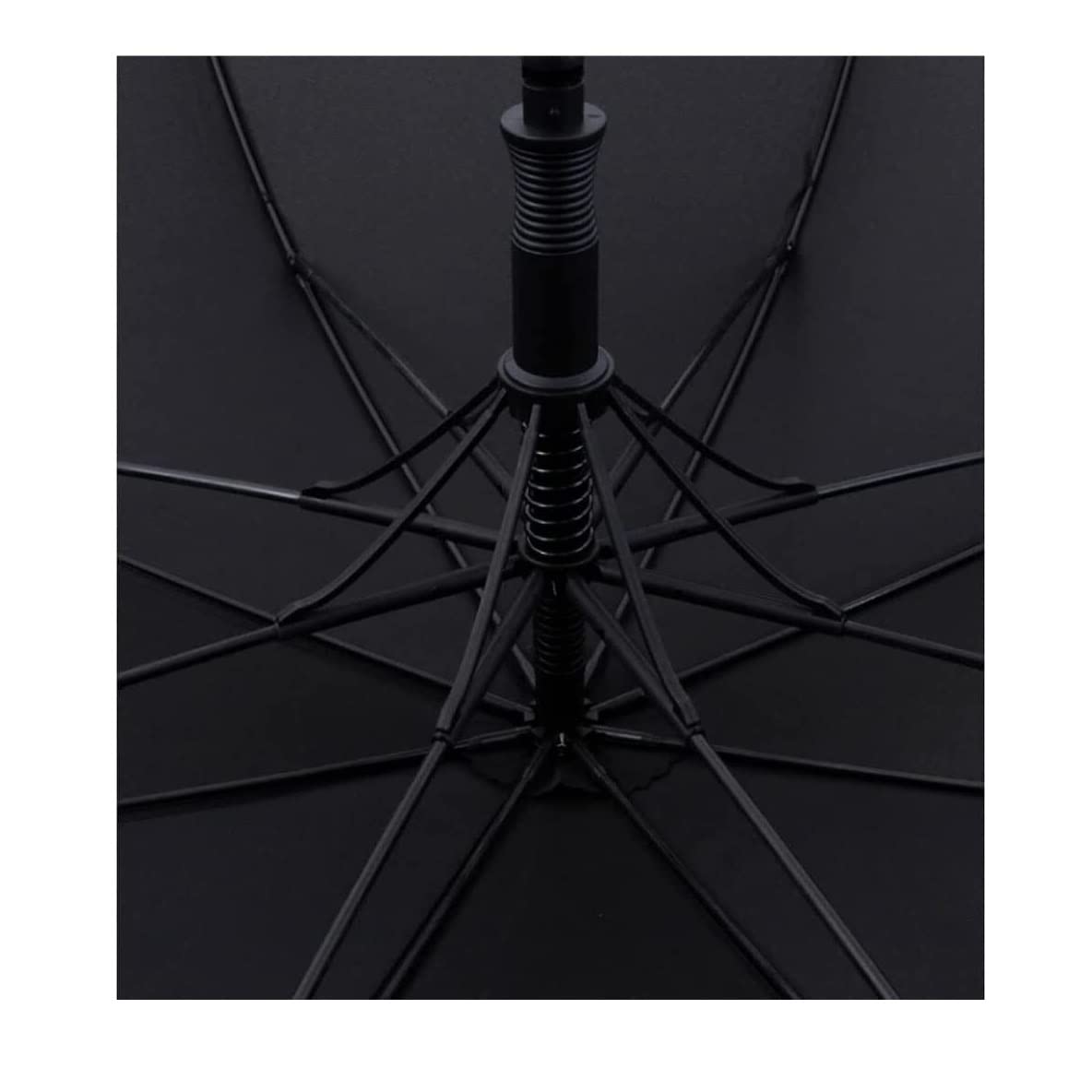 Parasole Przeciwdeszczowe Brytyjski dżentelmen parasol golfowy 45 -calowy duży drążek wiatrakowy Podróżne(Light Gray)