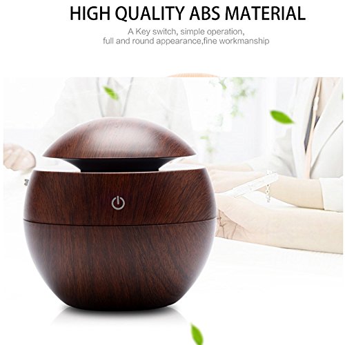 Difusor Aromatizador Umidificador Óleo Essencia 7 Cores Led