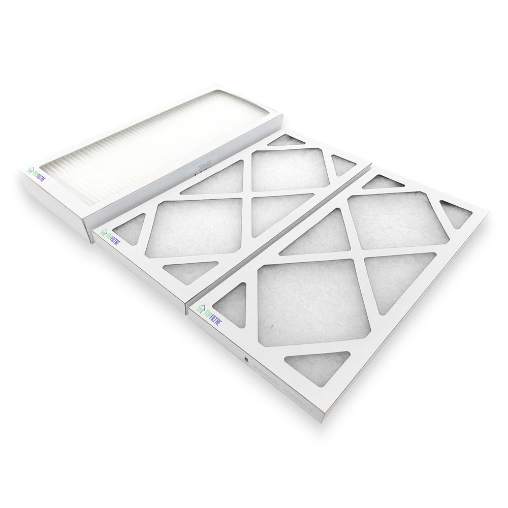 TOP FILTRE - Lot de 3 Filtres G4 & M5 VMC Double Flux UNELVENT IDEO 325 ECOWATT/INITIA 225 – Filtration Haute Performance