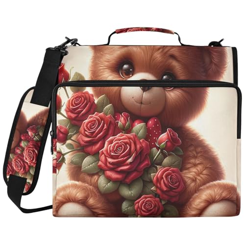 Sac de classement école et travail Tedder Bear pour ordinateur portable