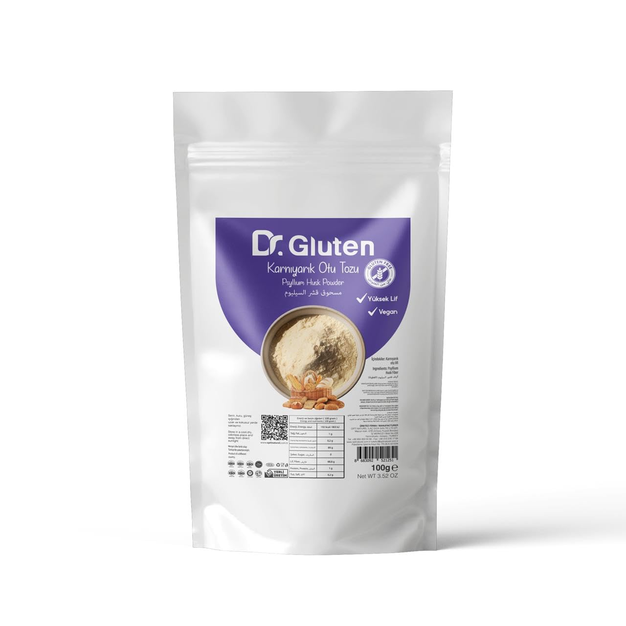 DR. GLUTEN GLUTENSİZ KARNIYARIK OTU TOZU