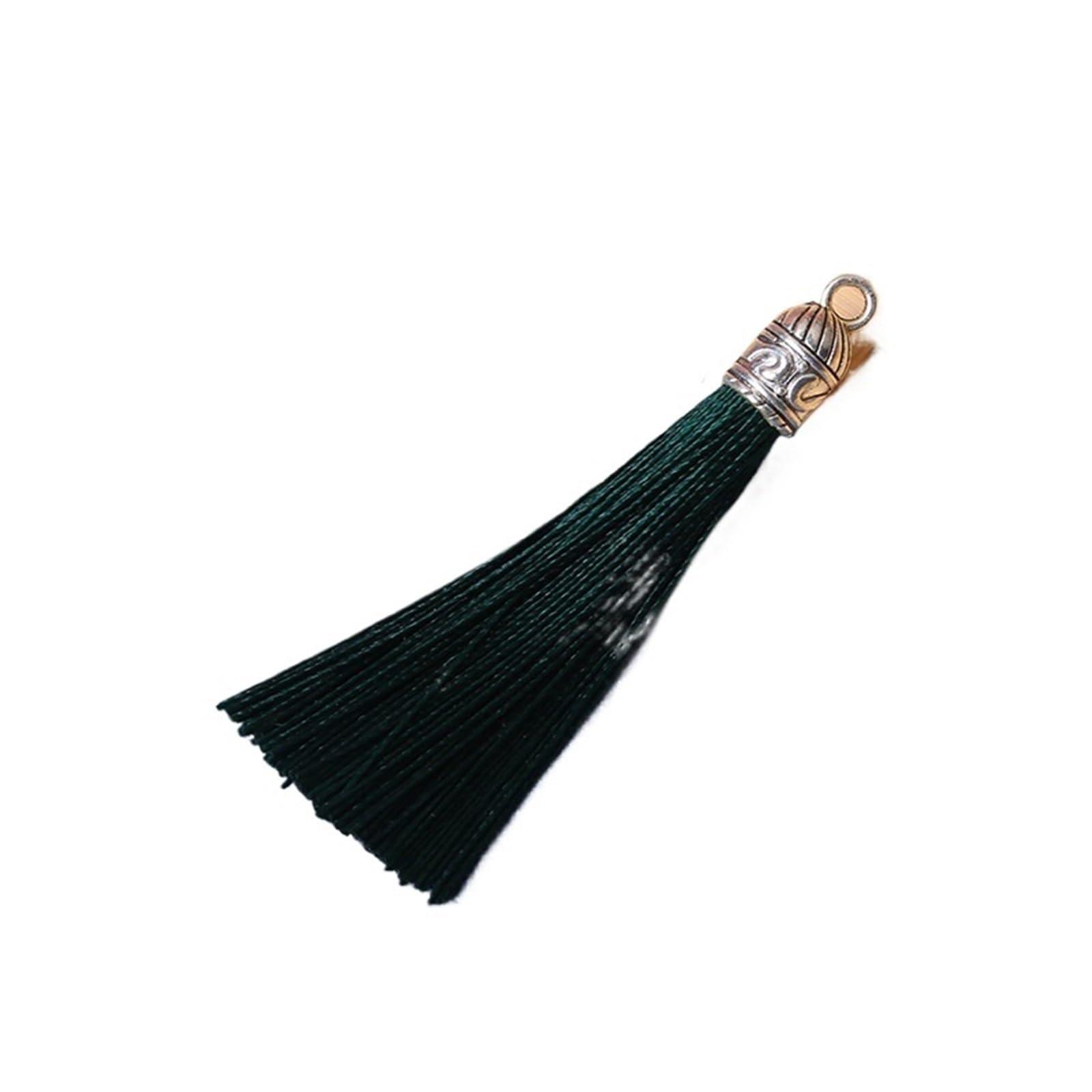Ornamental tassel, Tassels Decoration Silky Handmade Mini Crafting Tassel for Bracelets DIY Craft