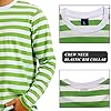 Men's T-Shirt Casual Cotton Spandex Striped Crewneck Long-Sleeve T-Shirts Basic Pullover Stripe Man tee Shirt #2