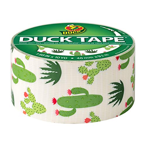 Duck Brand 241789 Printed Duct Tape Single Roll, Cacti - Thumbnail 2
