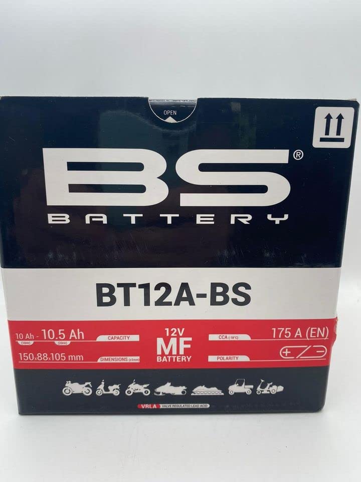 Batteria Moto Yuasa YT12A-BS - 12V 10Ah Senza Manutenzione - Foto 8