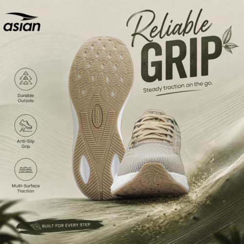 Image of ASIAN Hypercushion W-01 Women's Running & Walking Shoes | Ultra Soft Cushioning with Airflow | Lightweight Gym Sneakers for Girls & Women