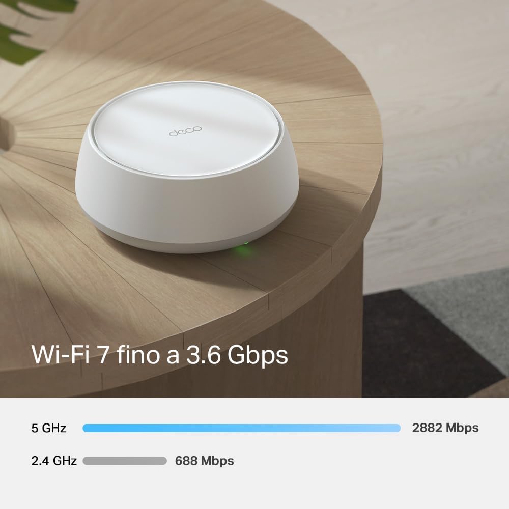 WiFi 7 Deco BE25 Mesh WiFi - Powerline - Immagine 3