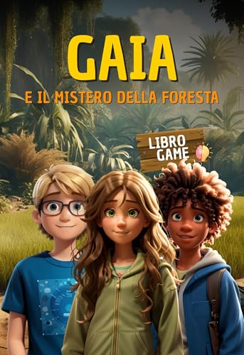 livre Gaia e il mistero della foresta: Un libro interattivo di avventura e problem solving per bambini di 8, 9, 10, 11 e 12 anni (Italian Edition)