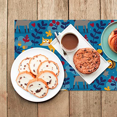 Sets de table antidérapants de qualité supérieure pour table de salle à manger - 7