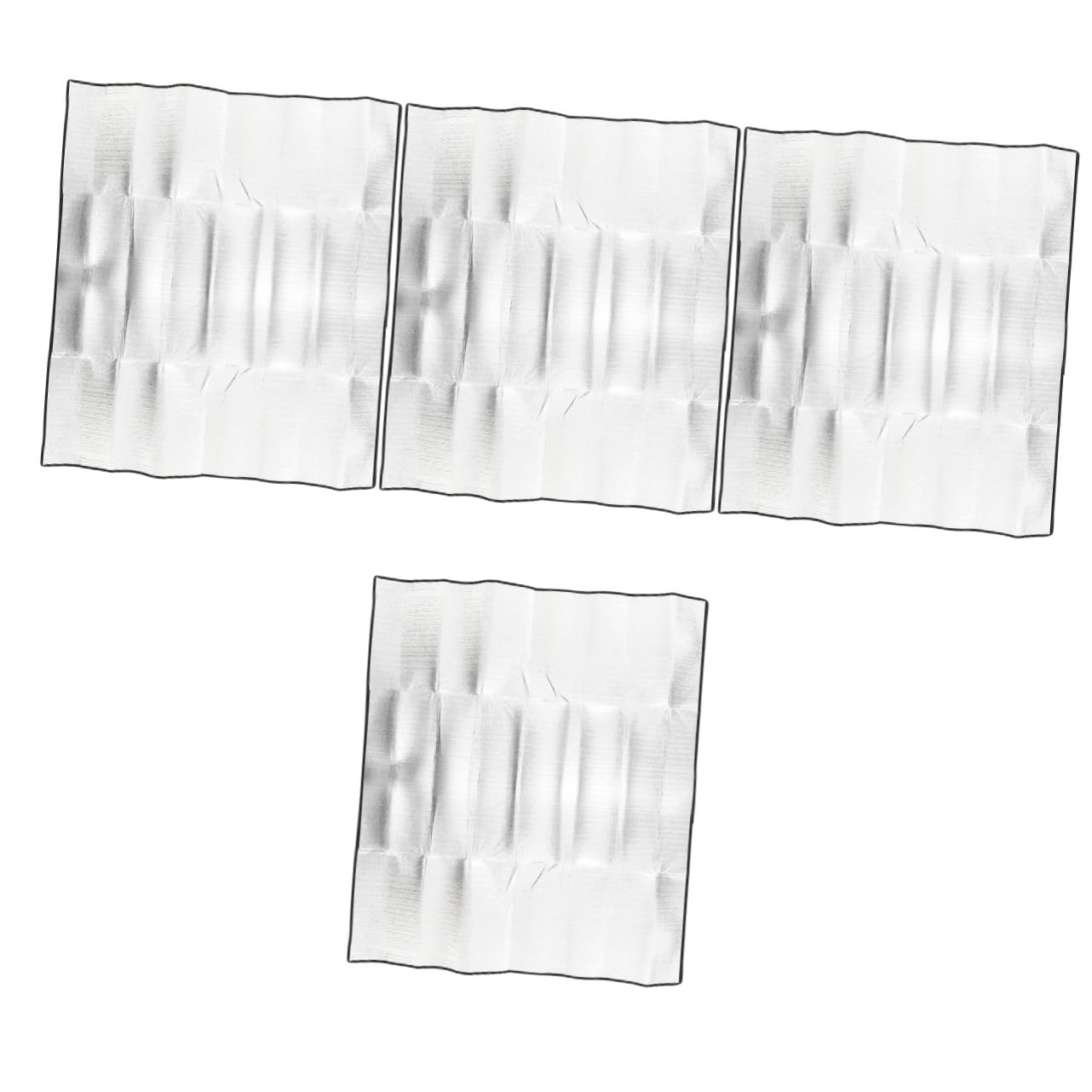 YARNOW 4 Pièces Pad Froid en Aluminium De Plage Imperméable Couvertures Tapis De Camping en Plein Extérieure De Randonnée Tapis De Plage Éponge
