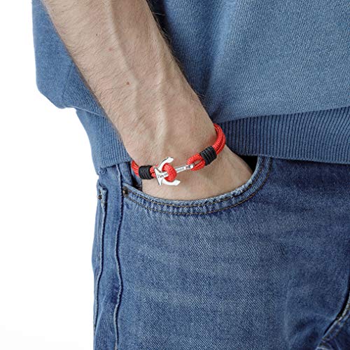 WIND PASSION - Bracciale Ancora per Uomo e Donna |...