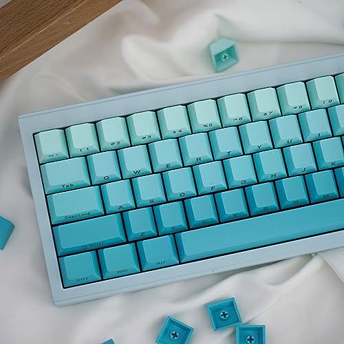 Image of Sumgsn Side Printed Keycaps Cherry Profile 125 Keys PBT Dye Sub Keycaps Custom Gradient Keycap for Mechanical Keyboard Cherry Mx Switches