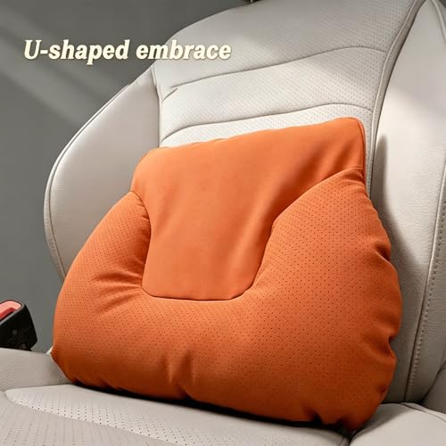 Soporte Lumbar de Cuero que Elimina el Dolor de Espalda al Volante 4