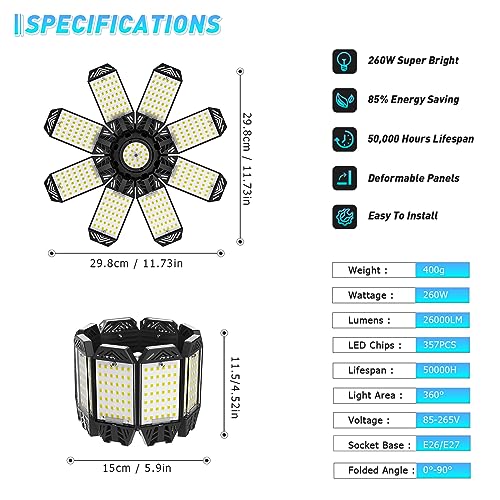 El mejor review de Paneles LED ajustables para tiendas del mes. 20 Imagen adicional