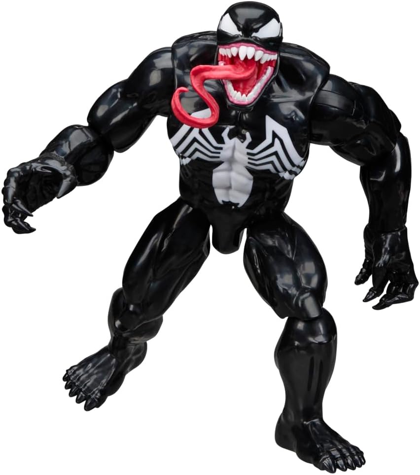 Marvel Spider-Man Titan Series Venom Deluxe Action Figure, 12-Inch-Scale (30 cm) Super Hero Toys for Kids Ages 4+