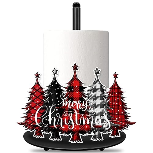 Christmas Paper Towel Holder Christmas Tree Paper Towel Stand Metal