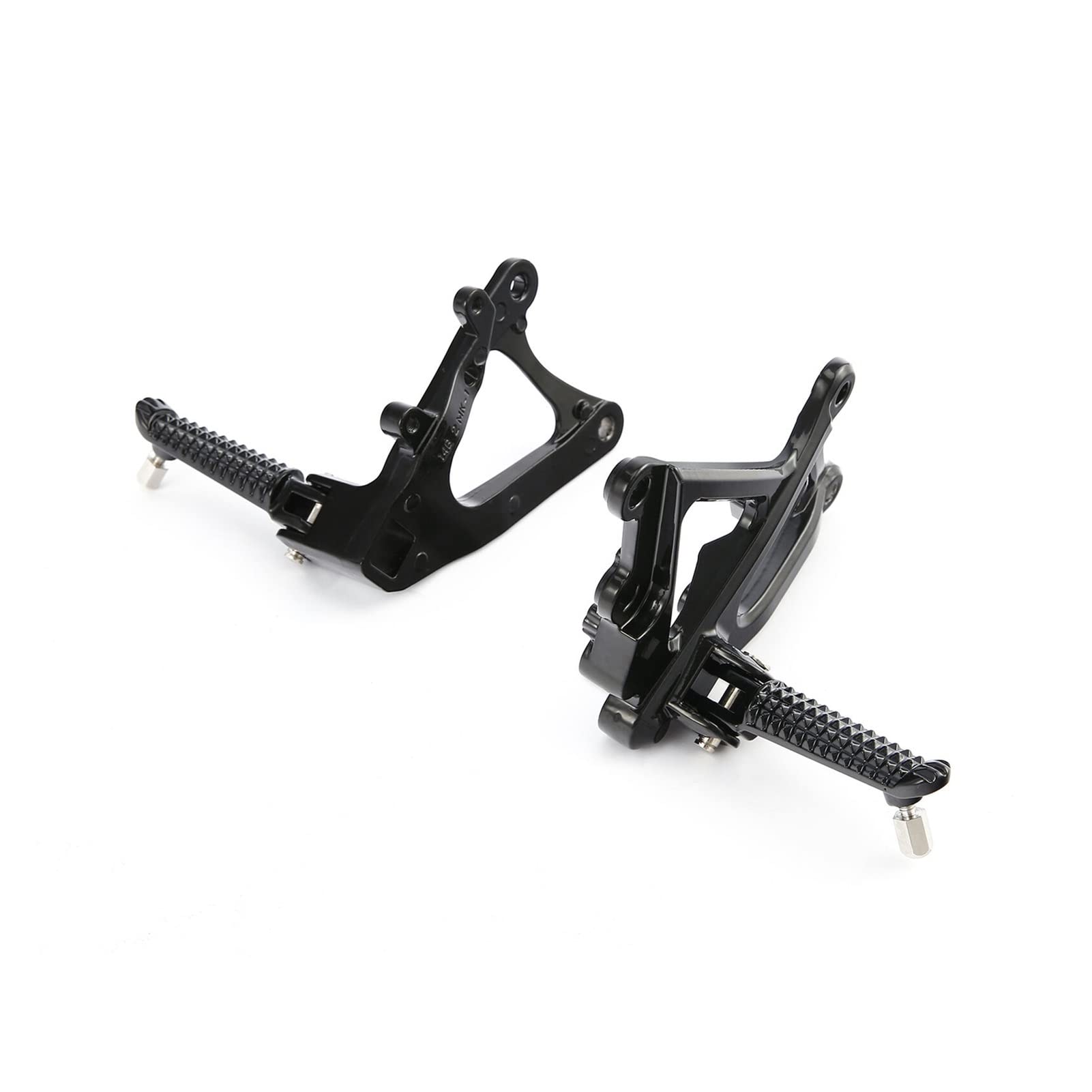 Pied de moto antidérapant Yamaha YZF R1 2009-2014 noir stable