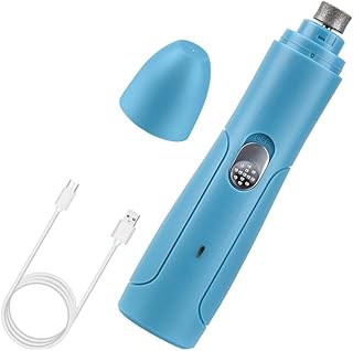 balacoo 1 Set Pet Nail Grinder Electric Grinders Dog Nail Clipper Rechargeable Dog Nail Grinder LED Light pet Nail Trimmer Dog Nail Trimmer Grinder Electric paw Manicure Tools abs Smooth