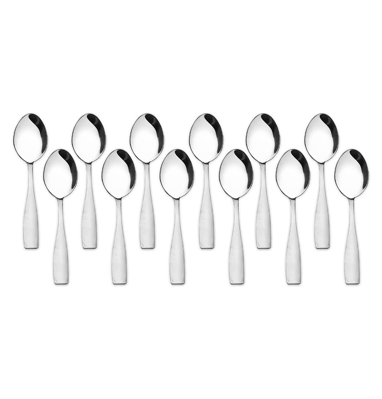 STEREN IMPEX | Stainless Steel Tea Spoon - Lucas Design, 12 Pieces