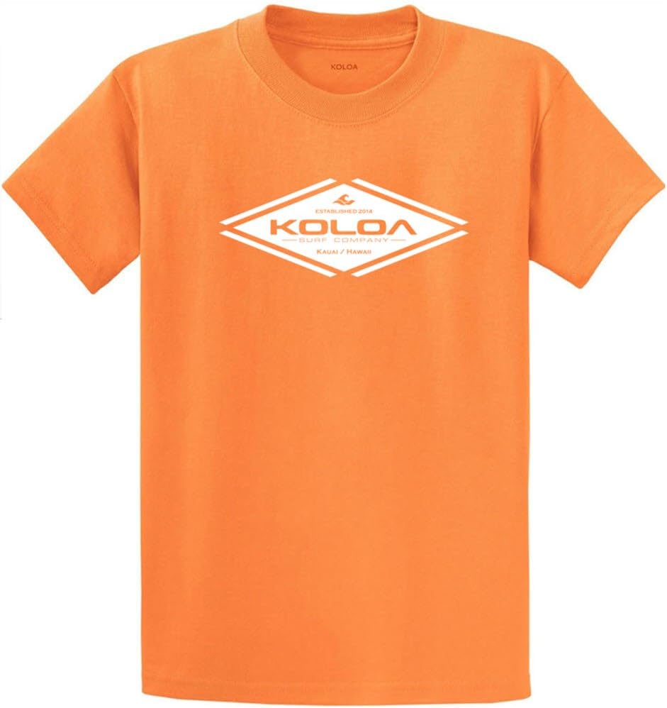 Koloa Diamond #107 Logo Cotton T-Shirts in Regular, Big and Tall Sizes