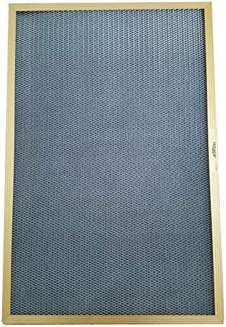 16x25x1 Electrostatic Washable Permanent A/C Furnace Air Filter - Reusable - GOLD FRAME
