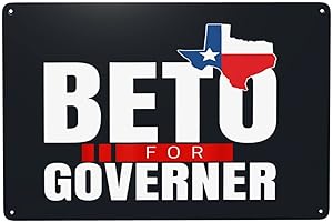 Beto for Texas Yard Sign: Show Your Support with our High-Quality Election Campaign Metal Decor